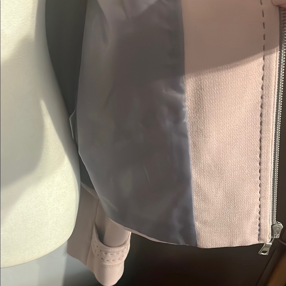 Tahari Arthur S Levine PinkTailored Blazer with Pointed Collar Sz 8 - Picture 7 of 9